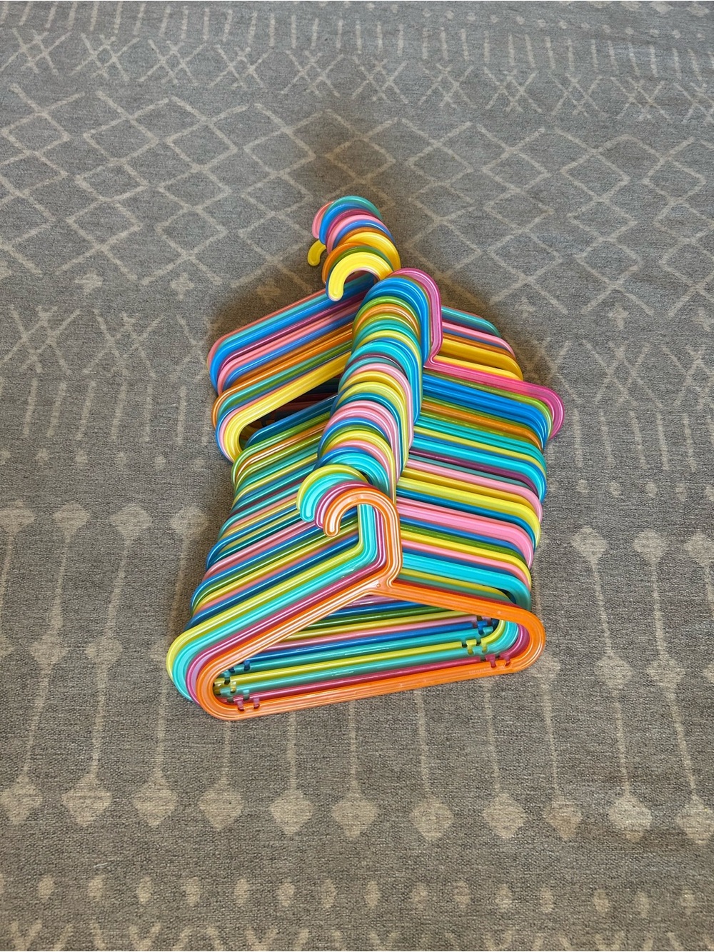IKEA Kids Multicolor Plastic Hangers